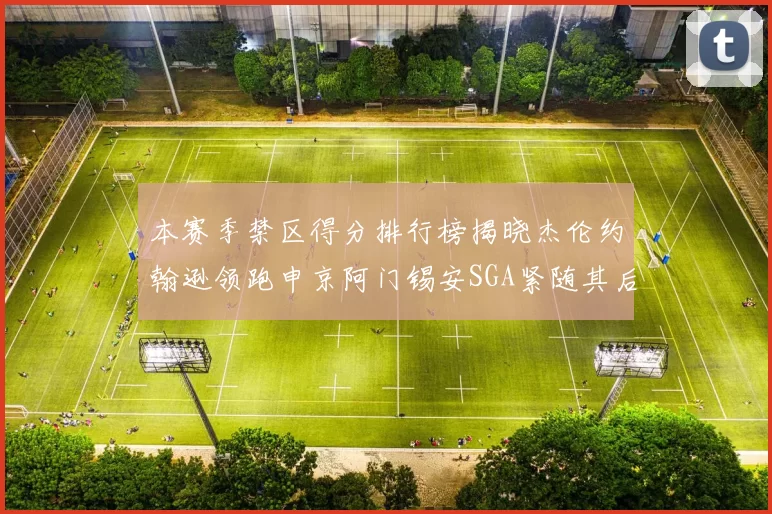 本赛季禁区得分排行榜揭晓杰伦约翰逊领跑申京阿门锡安SGA紧随其后